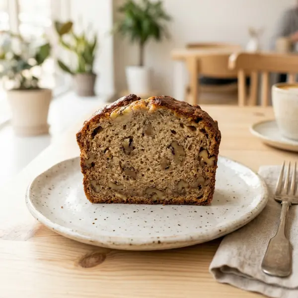 Banana bread con nueces