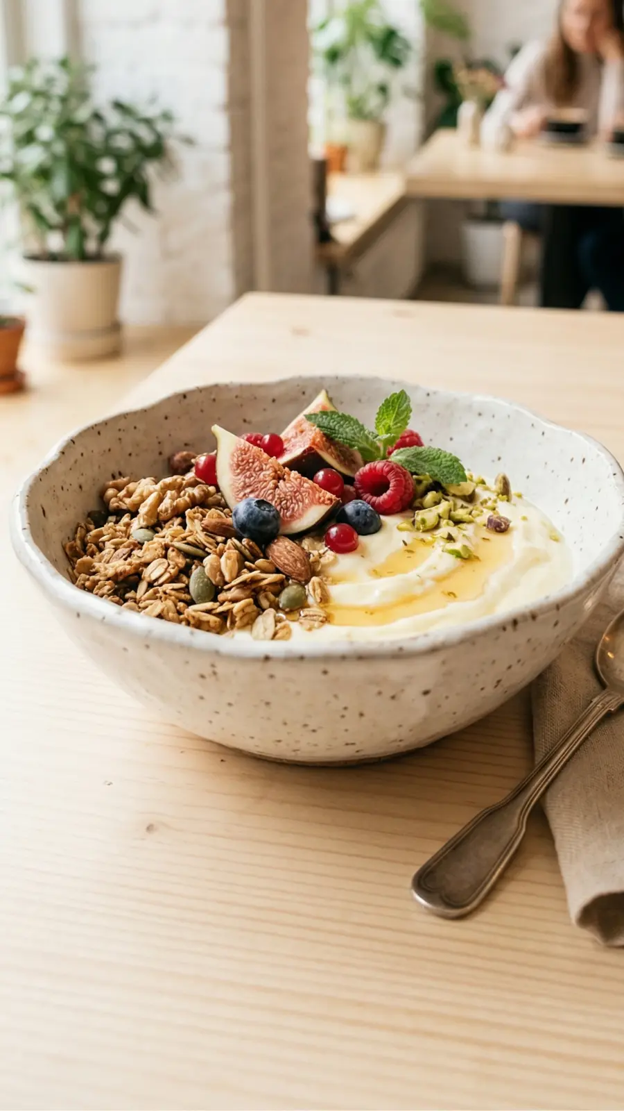Bowl de granola de la casa