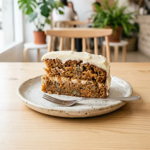Carrot cake con frosting