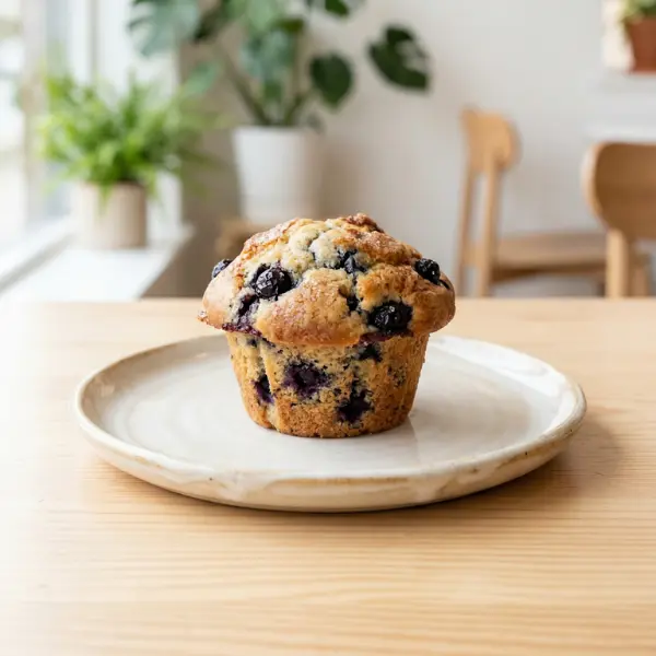 Muffin de arándanos